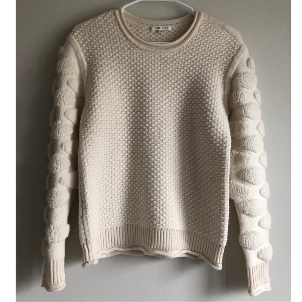 Ohne Titel Cream Sweater. Gently used. Size Small